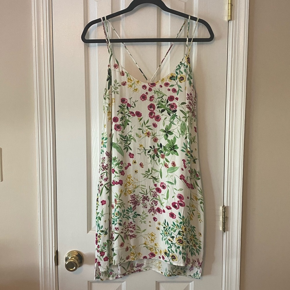 WAYF Strappy Floral Sundress